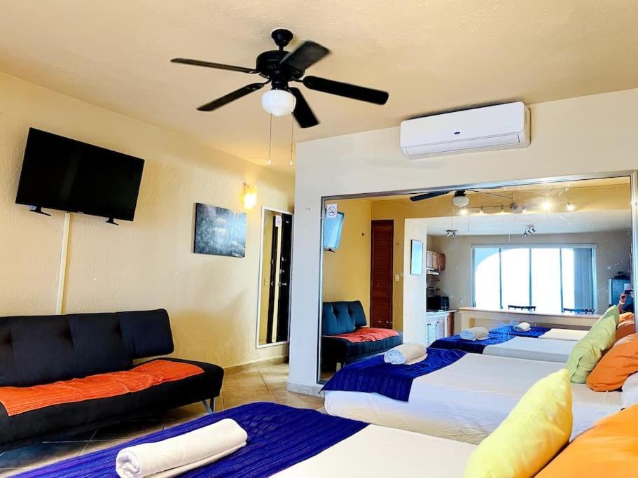 Punta Me Apartment Beach Front In The Hotel & Waterpark Cancún Eksteriør bilde