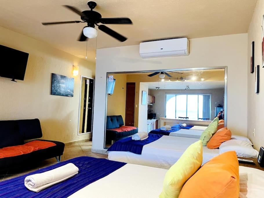 Punta Me Apartment Beach Front In The Hotel & Waterpark Cancún Eksteriør bilde